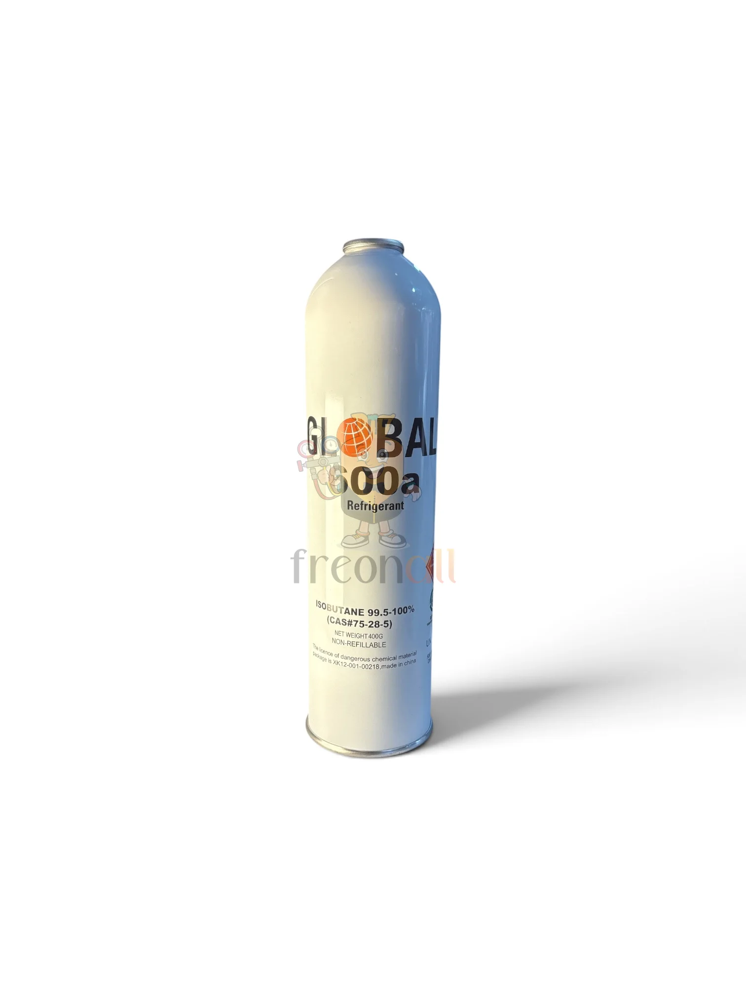 GLOBAL R600a - მაცივარაგენტი (იზობუტანი)