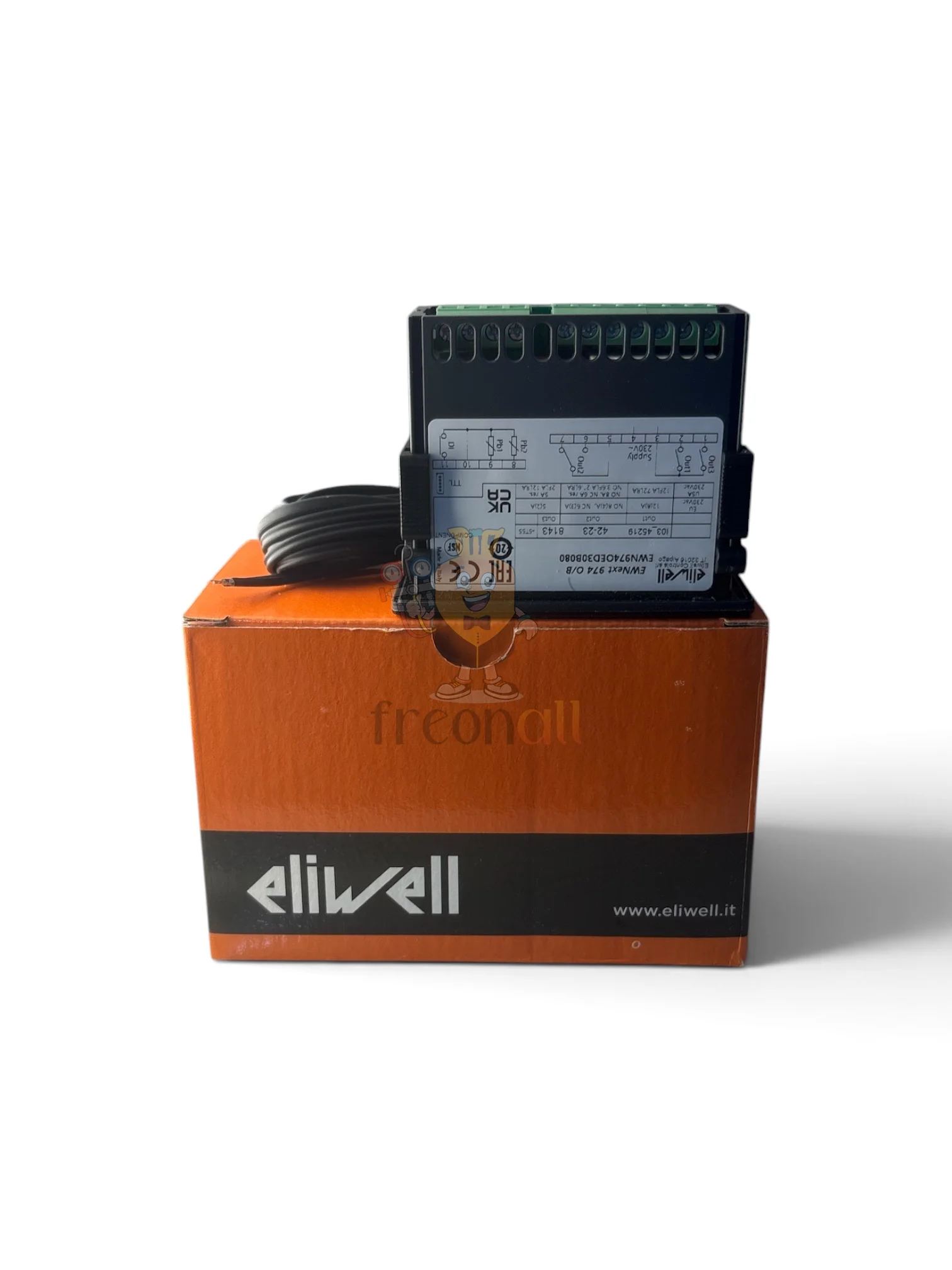 liwell IDPlus 974 - ციფრული ტემპერატურის კონტროლერი (თერმოსტატი)
