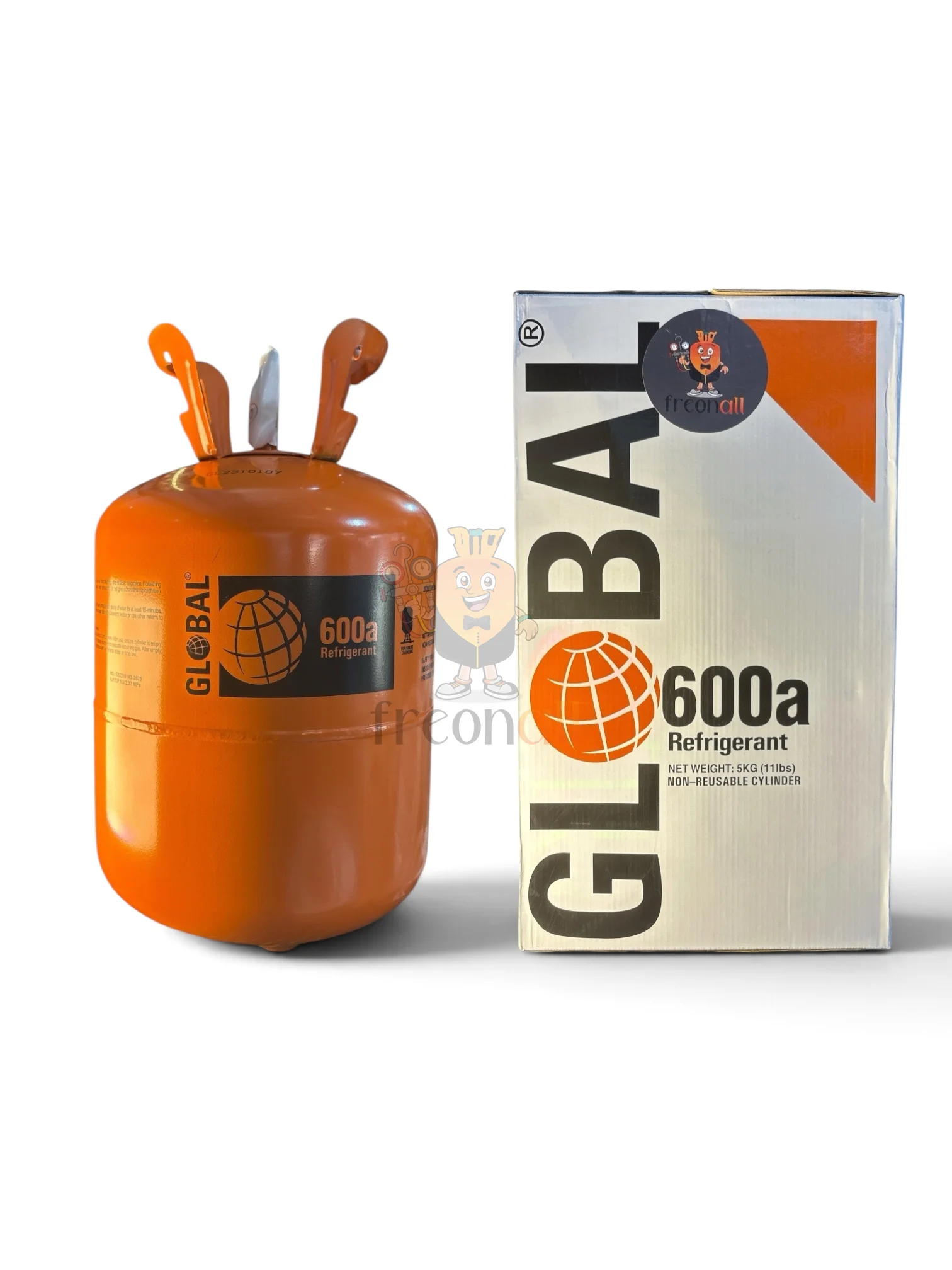 Global R-600a - მაცივარაგენტი (ფრეონი)
